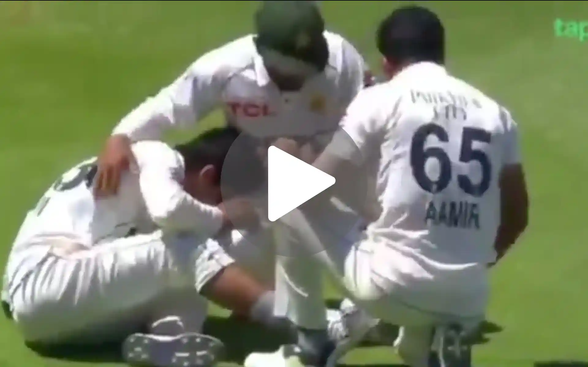 [Watch] Babar Azam's Heartwarming Gesture For Injured Saim Ayub Takes Over The Internet